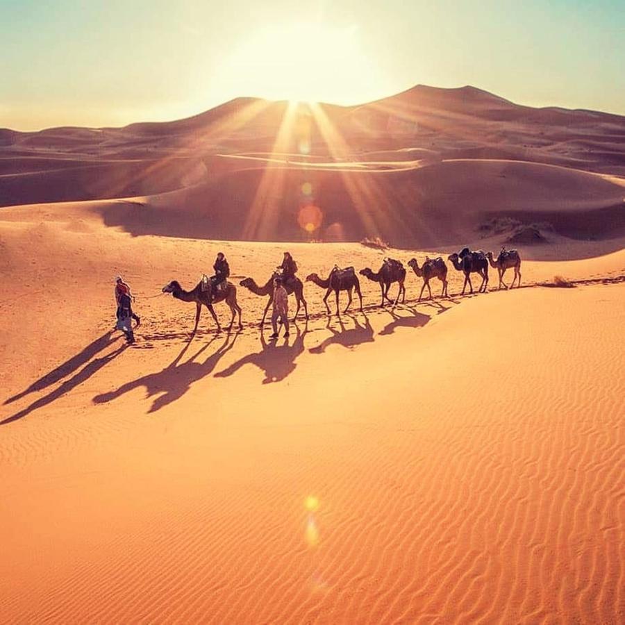 Caravanserai Luxury Desert Tented Camp メルズーガ エクステリア 写真