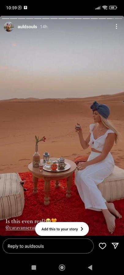 Caravanserai Luxury Desert Tented Camp メルズーガ エクステリア 写真