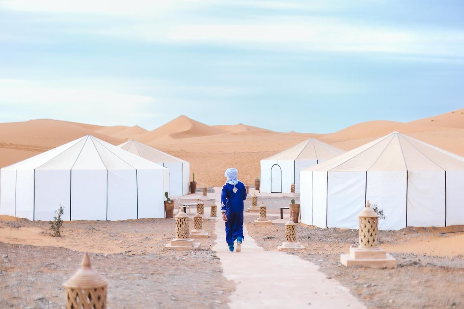 Caravanserai Luxury Desert Tented Camp メルズーガ エクステリア 写真